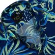 Print Blue Shirt : Party