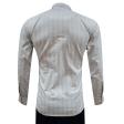 Stripes Light Gray Shirt : Business