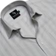 Stripes Light Gray Shirt : Business
