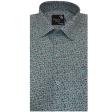 Print Dark Green Shirt : Party