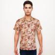 Prints Peach Shirt : Ditto