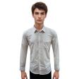 Embroidered White Shirt : Ditto
