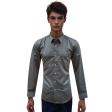 Stripes Dark Gray Shirt : Slim