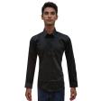 Plain Black Shirt : Slim