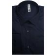 Plain Navy Blue Shirt : Slim