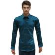 Plain Twilight Blue Shirt : Slim