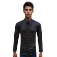 Plain Black Shirt : Slim
