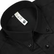 Plain Black Shirt : Slim