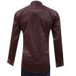 Plain Coffee Shirt : Slim