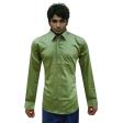 Plain Green Shirt : Slim