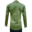 Plain Green Shirt : Slim