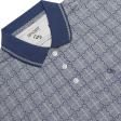 Print Blue T-shirt : Regular