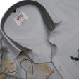Handpainted Gray Shirt : Ditto