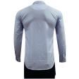 Handpainted Light Blue Shirt : Ditto