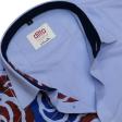 Handpainted Light Blue Shirt : Ditto