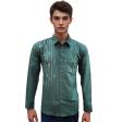 Handpainted Green Shirt : Ditto