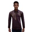 Handpainted Brown Shirt : Ditto