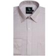 Self Design Mauve Shirt : Business