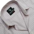 Self Design Mauve Shirt : Business