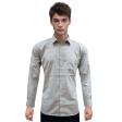 Self Design Dark Gray Shirt : Business