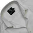 Self Design White Shirt : Business
