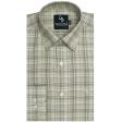 Checks Brown Shirt : Business