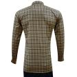 Checks Brown Shirt : Business