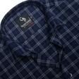 Checks Blue Shirt : Business