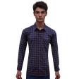 Checks Gray Shirt : Business
