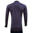 Checks Gray Shirt : Business