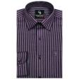 Stripes Wine Shirt : Business