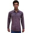 Stripes Brown Shirt : Business