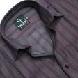 Stripes Brown Shirt : Business