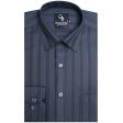 Stripes Gray Shirt : Business