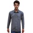 Stripes Gray Shirt : Business