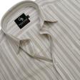 Stripes Fawn Shirt : Business
