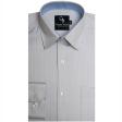 Stripes Gray Shirt : Business