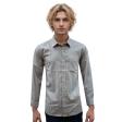 Stripes Gray Shirt : Business