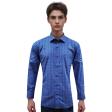 Checks Blue Shirt : Business