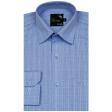 Self Design Light Blue Shirt : Business