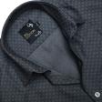 Self Design Gray Shirt : Business
