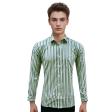 Stripes Green Shirt : Business