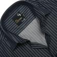 Stripes Gray Shirt : Business