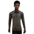 Stripes Dark Green Shirt : Business