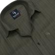 Stripes Dark Green Shirt : Business