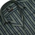 Stripes Dark Green Shirt : Business