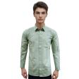 Stripes Green Shirt : Business