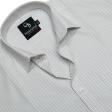 Checks Light Gray Shirt : Business