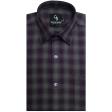 Checks Maroon Shirt : Business