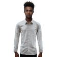 Checks Gray Shirt : Business